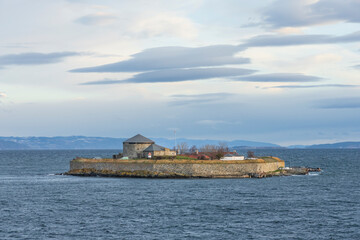 Munkholmen ved Trondheim, Norway