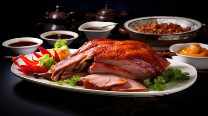 grilled Peking duck
