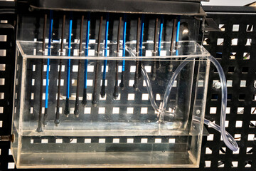 Demonstration capacity of liquid level sensors.