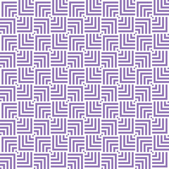White and purple seamless abstract geometric overlapping squares pattern