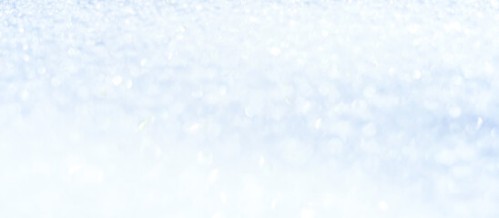 blurred snow background. abstract winter background