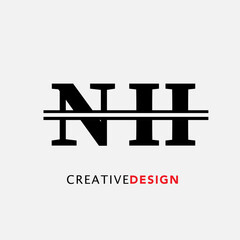 Creative ideas for NH Letter Logo PNG Vector (SVG) Free Download