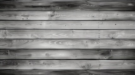 A realistic digital representation of a black and white rustic wood plank texture, ideal for creating a cozy and textured atmosphere in your work