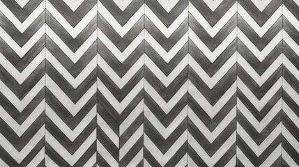 An intricate black and white texture background with a seamless herringbone pattern, suitable for creating a classic and sophisticated backdrop