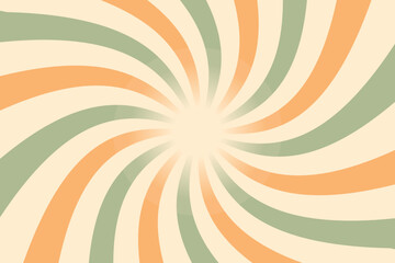 retrofuturism poster design in trend retro line style and neon colors on black dark background. modern art wall poster retro vintage 70s style stripes background template lines shapes vector design