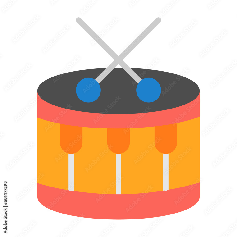 Poster drum icon