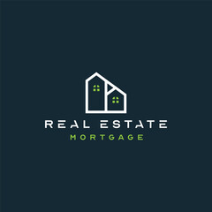 Real Estate Apartment Building Logo Business Chart Logo design Urban City