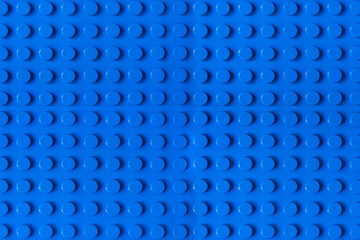 Blue Surface from Building Blocks: Toy Background