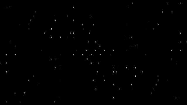 Discover 4K footage of zig-zagging dot animations, ideal for Christmas overlays, featuring captivating background shapes in motion.