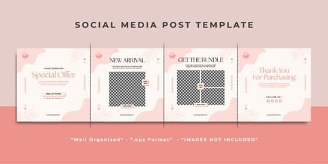 Skincare And Beauty Product Social Media Post