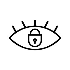 Internet security icon vector. Antivirus illustration sign. Protection symbol or logo.
