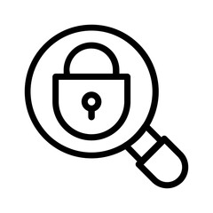 Internet security icon vector. Antivirus illustration sign. Protection symbol or logo.