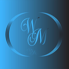 WM logo design .a new logo design.