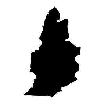 Tulkarm Governorate map, administrative division of Palestine. Vector illustration.