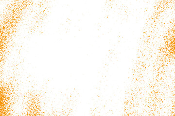 Background of gold powder sprayer