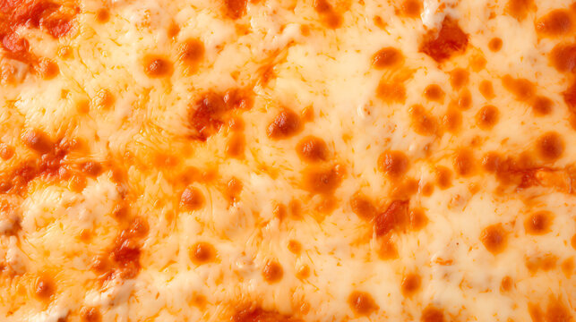 cheese pizza topping texture close up