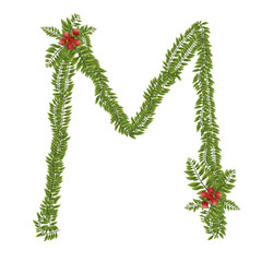 Letter M Christmas