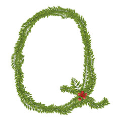 Letter Q Christmas