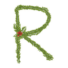 Letter R Christmas