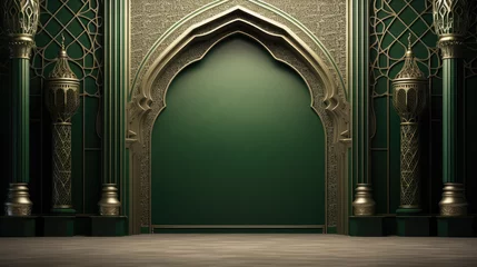 Foto op Plexiglas luxury arabic background © aimanasrn