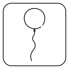 new year line icon 2