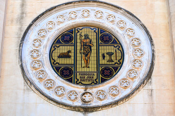 Colonial architecture in the Parish of St. John the Baptist in Alicante, Spain