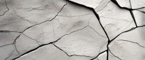 Background image of a cracked limestone wall