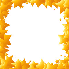 Frame golden star