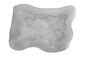 Watercolor frame with jagged edges painted with a brush.