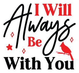 Christmas Cardinals sticker SVG vector file 