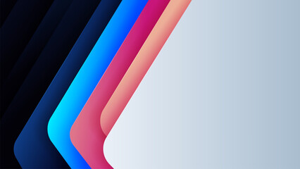 Vector abstract background with dynamic shadow on background.