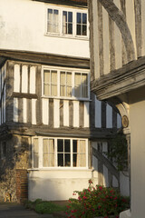 Half timbered houses in Faversham Kent