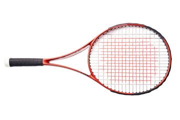 Isolated Tennis Racket on a transparent background