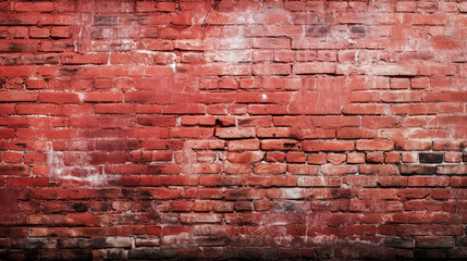 A person stands in front of a red brick wall, gazing at the camera. The wall has a unique pattern and texture. The person appears thoughtful.
