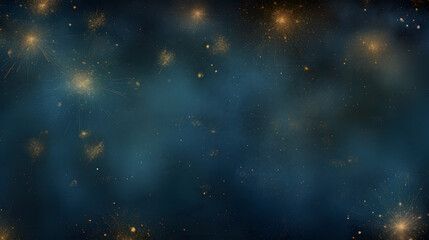 Fototapeta premium New year Dark background with fireworks
