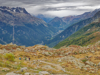 landscape in the mountains