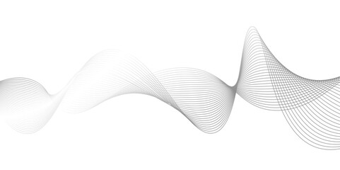 Abstract White and black wavy lines and geometric design and modern grid background . Geometric design. parallel lines pattern and Digital landscape for presentations. parallel lines pattern.	