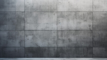 Empty Gray Concrete Wall Mockup. Modern, gritty backdrop that's perfect for showcasing your artwork, designs, or promotional material in a cool and contemporary environment.