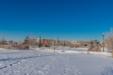 Fototapeta premium Willowgrove Square in Saskatoon, Canada