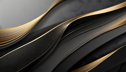 Luxury abstract wave wallpaper