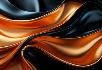 orange and black abstract background