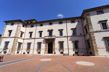 Historic buildings of Acquasparta, Umbria, Italy