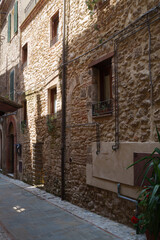 Historic buildings of Acquasparta, Umbria, Italy