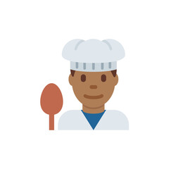 Man Cook: Medium-Dark Skin Tone