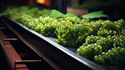 grapes, tape in the food industry