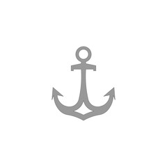 icon vector anchor template design trendy