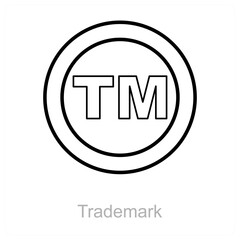 Trademark and product icon concept 