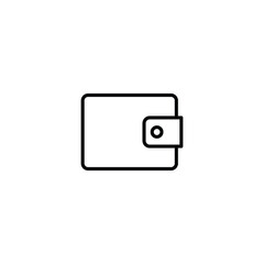 Wallet icon vector. money icon