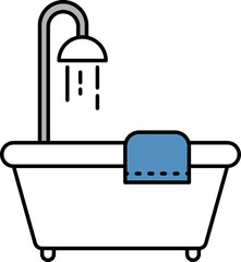 Bathtub illustration
