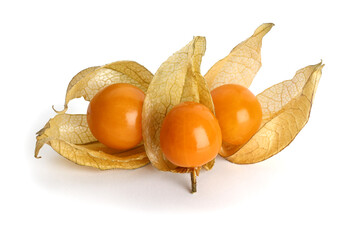 Physalis fruits close up